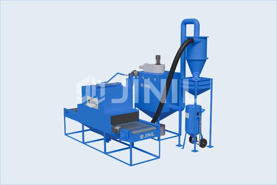 Continuous Cabinet Blasting Efficiency